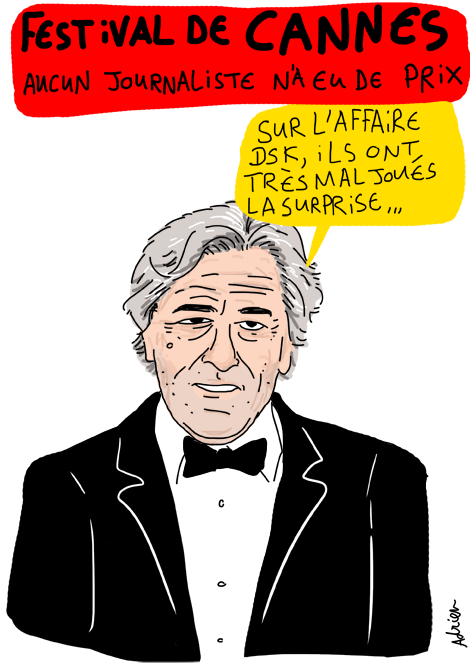 robert de niro, palmes, festival de cannes, affaire DSK, dominique strauss-kahn, journaliste, connivence