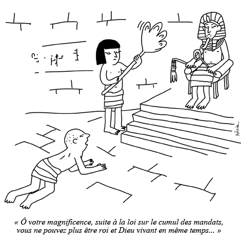 egypte, pharaon, scribe, dieu vivant, roi, cumule des mandats