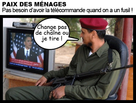 télécommande, conflit, télévision, télé, obama, libye, fusil, kalachnikov, soldat, militaire